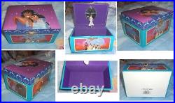 11 Disney PRINCESS MUSIC BOX Ariel Jasmine Pocahontas Mulan Merida Elena Moana +