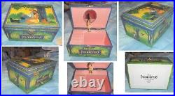 11 Disney PRINCESS MUSIC BOX Ariel Jasmine Pocahontas Mulan Merida Elena Moana +