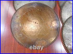 18.5 Antique MIRA Music Box Disks Lot of 6