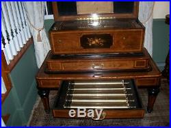 1824 Antique BA Bremond 8 Cylinder Full Air Swiss Music Box