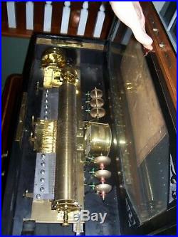 1824 Antique BA Bremond 8 Cylinder Full Air Swiss Music Box