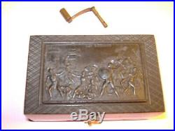 1860's snuff box size 3 Song Music Box, French, working