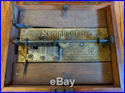 1879 Symphonion Music Box, With 8 Discs