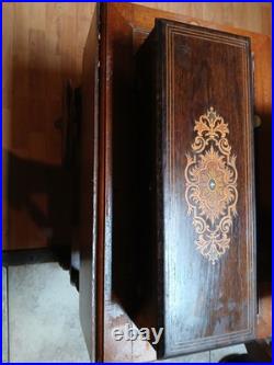 1880's 4 Song Cylinder Music Box Victorian Era Antique