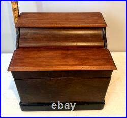 1880s ORIGNAL MELODIA MUSIC BOX MECHANICAL ORGUINETTE CO NEW YORK WORKING (EY)