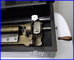 1888 Jacot's Marque De Fabrique # 65899 -10 Airs Large Swiss Cylinder Music Box