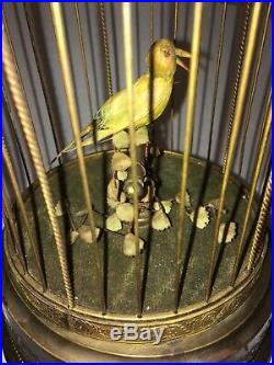 18th c. French Automaton Bird Cage