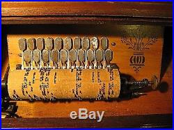 1903 Wonderful Concert Roller Organ with 20 Cobs Working