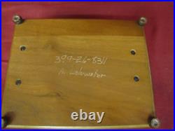 1920s Rare THORENS Switzerland Wooden Music Box With 4 Songs/Discs 1920s Rare THORENS Switzerland Wooden Music Box With 4 Songs/Discs