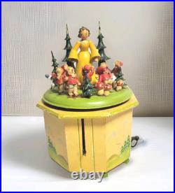 1940s Steinbach Thorens Music Box, Germany Snow White 7 Dwarfs Disney ...