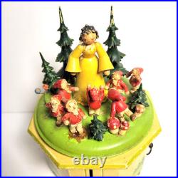 1940s Steinbach Thorens Music Box, Germany Snow White 7 Dwarfs Disney ...