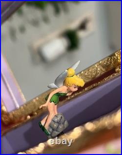 1951 Disney Tinkerbell Peter Pan Deluxe Jewelry Music Box GOOD CONDITION