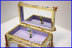 1951 Disney Tinkerbell Peter Pan Deluxe Jewelry Music Box NEW IN BOX