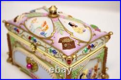 1951 Disney Tinkerbell Peter Pan Deluxe Jewelry Music Box NEW IN BOX