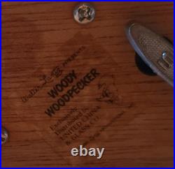 1984 Vintage Rare Walter Lantz Woody Woodpecker Music Box
