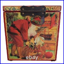 1986 Enesco Musical Jack in the Box Twas The Night Before Christmas 325597 COA