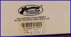 1986 San Francisco Music Box Mirror Silhouette Figure The Phantom of the Opera 1986 San Francisco Music Box Mirror Silhouette Figure The Phantom of the Opera