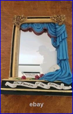 1986 San Francisco Music Box Mirror Silhouette Figure The Phantom of the Opera 1986 San Francisco Music Box Mirror Silhouette Figure The Phantom of the Opera