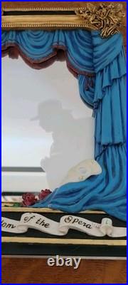 1986 San Francisco Music Box Mirror Silhouette Figure The Phantom of the Opera 1986 San Francisco Music Box Mirror Silhouette Figure The Phantom of the Opera