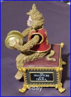 1986 THE SAN FRANCISCO MUSIC BOX COMPANY Phantom of The Opera Musical Monkey
