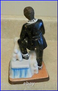 1988 Liberace Mr Showmanship Musical Porcelain Statue Music Box Aldon