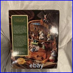 1990 Gone Fishing Enesco Deluxe Multi-Action Musical Box with Box