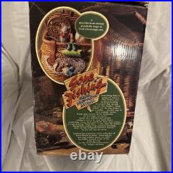 1990 Gone Fishing Enesco Deluxe Multi-Action Musical Box with Box