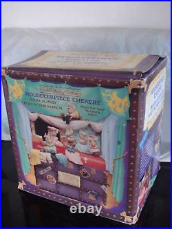 1991 Enesco Mouseterpiece Theater Chest Romeo & Juliet Animated Music Box Boxed