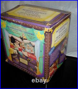 1991 Enesco Mouseterpiece Theater Chest Romeo & Juliet Animated Music Box Boxed