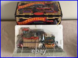 1991 Enesco ON THE RIGHT TRACK Deluxe Action Musical Train New NIB Casey Jones