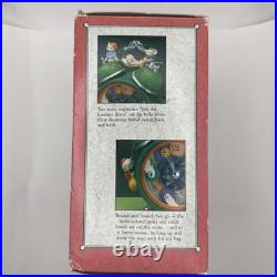 1991 Enesco TIME FOR CHRISTMAS Animated Mice Music Box SILVER BELLS Vintage