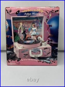 1993 Barbie'Let's Go To The Hop' Music Box Action Musical by Enesco- NRFB