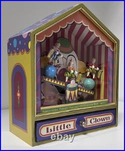 1994 Koji Murai Fantastic Little Clown Circus SANKYO Animated Music Box Works