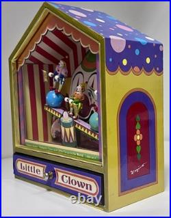 1994 Koji Murai Fantastic Little Clown Circus SANKYO Animated Music Box Works