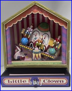 1994 Koji Murai Fantastic Little Clown Circus SANKYO Animated Music Box Works