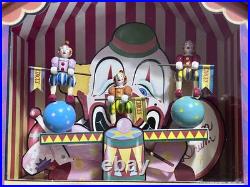 1994 Koji Murai Fantastic Little Clown Circus SANKYO Animated Music Box Works