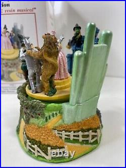 1995 Vintage Dave Grossman Wizard of Oz Music Box We're off to see the Wizard