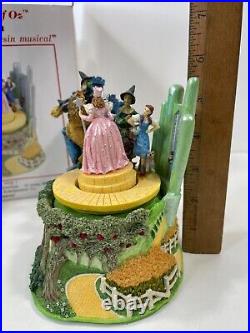 1995 Vintage Dave Grossman Wizard of Oz Music Box We're off to see the Wizard