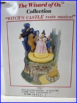 1995 Vintage Dave Grossman Wizard of Oz Music Box We're off to see the Wizard