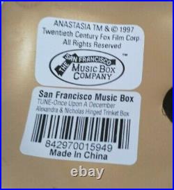 1997 Anastasia The San Francisco Music Box Company Once Upon A December