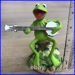 1998 Kermit The Frog Rainbow Connection Musical Figurine San Francisco Music Box