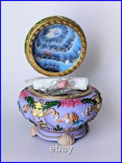 1998 NIB Vintage Disney Ariel Little Mermaid Deluxe Music Box Part of Your World