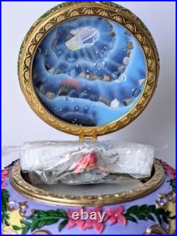 1998 NIB Vintage Disney Ariel Little Mermaid Deluxe Music Box Part of Your World