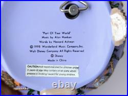 1998 NIB Vintage Disney Ariel Little Mermaid Deluxe Music Box Part of Your World