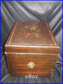 19th Century Symphonion Music Box in Excellent Unrestored Condition. Works Great