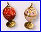 2-Vintage-Rare-Porcelain-House-of-Faberge-Musical-Eggs-Rose-Narcissus-Music-Box-01-ip