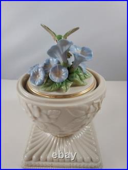 2002 Lenox 1st Annual Musical Egg Hummingbird Music Box Vivaldi La Primavera