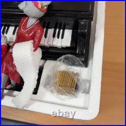 2010 Maestro Mouse In Love Animated Mr Christmas Piano Music Box withBox