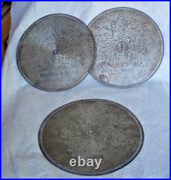 3 Music Box Discs 11 3/4 in dia (Regina)