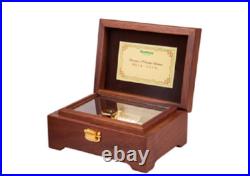 30 Note Walnut Wooden Wind Up Music Box Howls Moving Castle